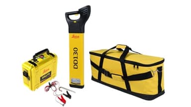 6014157 Leica DD130 Underground Utility and Cable Locator with low frequencies (512Hz – 640Hz) Depth Package