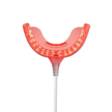 Red Light Therapy for Gums, Toothache Relief, 32 LED Periodontal Light, Bleeding Gums, Gum Health Red Light, with adapters for USB/C, iPhone, and Android