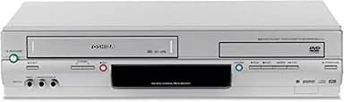 VHS RECORDER AND DVD PLAYER (Renewed)