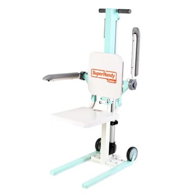 SuperHandy GoRise FC Electric Floor to Chair Lift for Seniors and People with Disabilities - 400 Lbs Capacity, Seating Transfer Assistance, Magnetic Remote [Patent Pending]