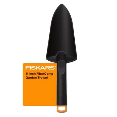 Fiskars Hand Trowel - Fiber Composite Gardening Hand Tool with Hang Hole - Lawn and Yard Tools