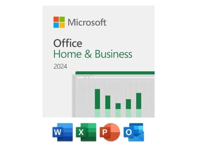 Microsoft Office Home & Business 2024 | One time purchase, 1 Device | Windows 10/11, Mac - Key Card