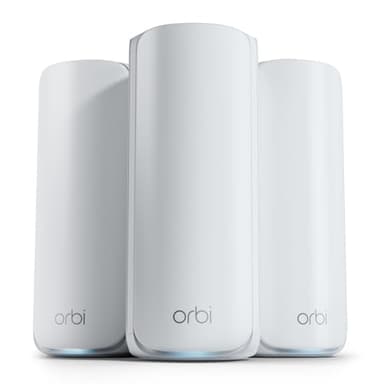 NETGEAR Orbi 770 Series WiFi 7 Mesh System, Up to 8,000 sq ft., 3 Pack