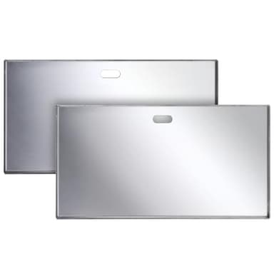 Nice Cooker 17 Inch Stainless Steel Rectangular Grill Griddle, Double Burner for Gas Electric Stovetop & Oven Use, Heavy Duty Flat Top BBQ Frying Pan, Portable Flavor-Infusing Cooktop