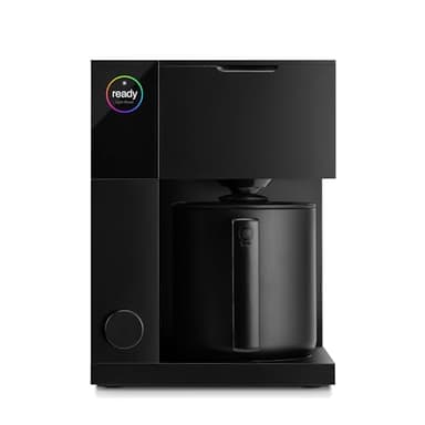 Fellow Aiden Precision Coffee Maker – 10-Cup Thermal Carafe, Programmable Drip Coffee Machine, Single Serve & Batch Brew, Adjustable Brew Strength, Removable Water Tank, Matte Black