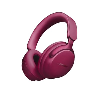 Bose QuietComfort Ultra Bluetooth Headphones, Wireless Headphones with Spatial Audio, Over Ear Noise Cancelling with Mic, Up to 24 Hours of Playtime, Deep Plum - Limited Edition Color