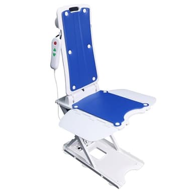 Electric Chair Lift - Lift Elderly from Floor, IPX8 Waterproof Chair Lift with Remote Control, Support Up to 300 LBS, for Elderly & Disabled Fall Assist Device Assistance