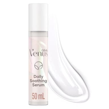 Gillette Venus Intimate Grooming Daily Soothing Serum Reduce Ingrown Hair for Pubic Hair and Skin, Bikini Post Shave Serum