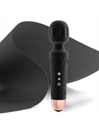 Joyany Personal Massager, Powerful & Compact Size, Fast Charging with 4-Hour Runtime, Quiet Waterproof Cordless Design, Multiple Speeds for Neck, Back, Shoulder & Full Body Muscle Relaxation (Black)