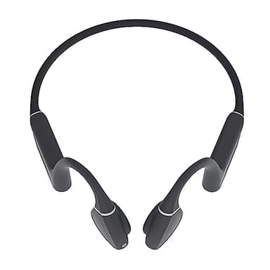 Creative Outlier Free+ Wireless Bone Conduction Headphones with Adjustable Transducers, IPX5 Sweat and Splash Resistance, Multipoint connectivity, Up to 10 Hours of Battery Life, Mic (Grey & Black)