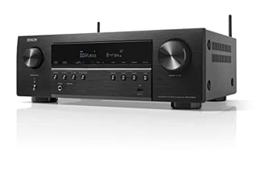 Denon AVR-S760H 7.2 Ch AVR - 75 W/Ch (2021 Model), Advanced 8K Upscaling, Dolby Atmos Height Virtualization, DTS Virtual:X & More, Built-in HEOS, Amazon Alexa Voice Control