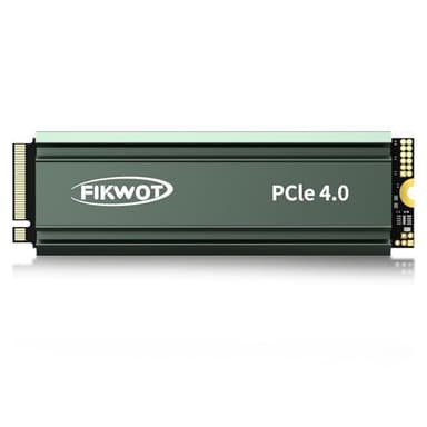 Fikwot FN960 4TB M.2 NVMe SSD PCIe Gen4 x4 2280 Internal Solid State Drive with Heatsink, Up to 5,000MB/s, Dynamic SLC Cache, Compatible with PS5 Internal SSD