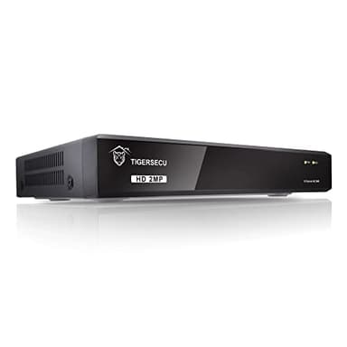 TIGERSECU Super HD 1080P 8 Channel DVR Security Recorder Without Hard Drive, Hybrid 6-in-1 CCTV DVR Recorder Compatible with 2MP and 5MP TVI, AHD, CVI, Analog, RS485 PTZ and IP Cameras