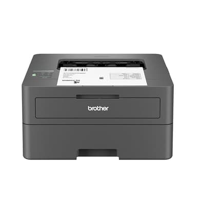 Brother HL-L2405W Wireless Compact Monochrome Laser Printer with Mobile Printing, Black & White Output | Includes Refresh Subscription Trial(1), Works with Alexa