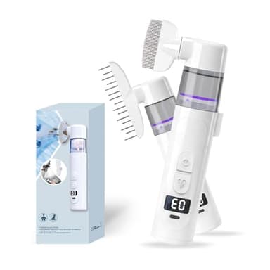 Electric Lice Comb,Lice Comb Upgrade Stainless Steel Tooth Comb,Wireless Charging Lice Vacuum Comb,Safe and Convenient,Reusable Suitable for Children, Adults and Pets