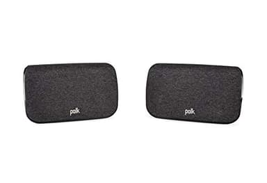 Polk SR2 Wireless Surround Sound Speakers - Immersive Surround Sound, Easy Setup, Multiple Placement Options (Renewed)