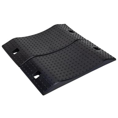 GarfatolRv Rubber Tire Saver Ramps 2 Pack Durable Anti-Slip Pads for Car Tire Lifting Tool and Flat Tire Parking Stopper for Garage Easy to Store