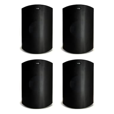 Polk Audio Atrium8 All Weather Outdoor Loudspeakers - 4 Pack (Black)