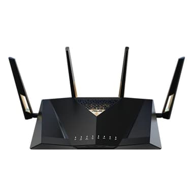 ASUS RT-BE88U Dual-Band WiFi 7 AiMesh Extendable Performance Router, 4K-QAM, MLO, Dual 10G Ports, SFP+, 4X 2.5G Ports, 4X 1G Ports, 34G WAN/LAN Capacity, Network Security, Built-in VPN