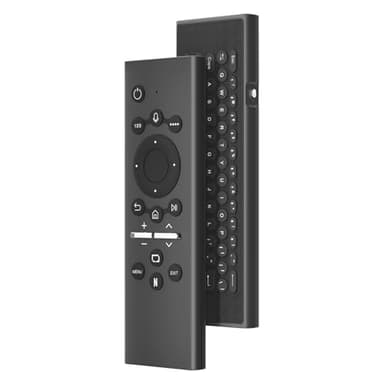 for Samsung Smart TV Remote Replacement, BOXPUT Mini Wireless Keyboard Remote Compatible with All Samsung TVs - Backlit USB C Rechargeable Matte Finish with Voice Support (2019-2024 Models) (G71S PRO)