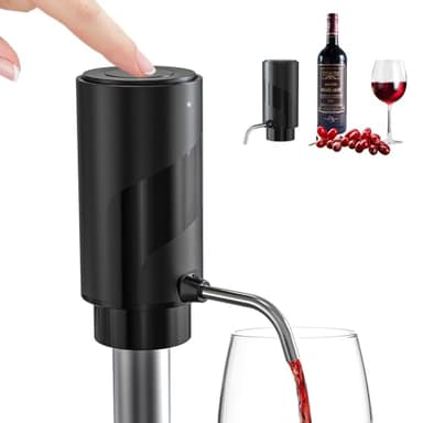 MolaMolamoy Wine Aerator Electric Wine Decanter Automatic Wine Aerator Portable One Touch Wine Dispenser Rechargeable Wine Pourer Wine Gifts for Wine Lovers and Parties