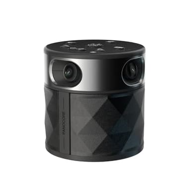 PANOCORE360 All-in-One Meeting Camera - 360° Conference Cam for PC Mac, Speaker & Mic Array, Auto Speaker Focus, 1080P Output, AI Voice Isolation, Local Recording,Compatible with Webex/Zoom/Teams/Meet