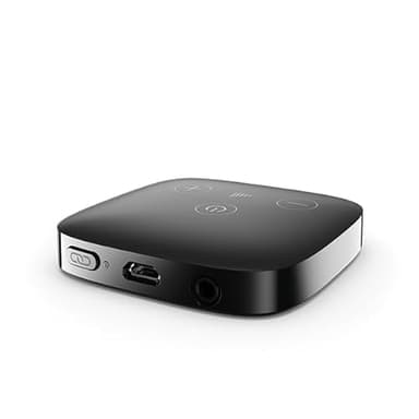 Unitron TV Connector for Hearing Aids – Bluetooth Stereo Sound Streaming with Audio & Optical Cables – Compatible with Relate & Unitron Devices