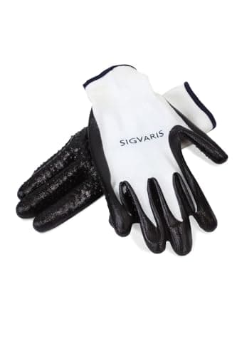 Sigvaris Accessories 592RPRX Latex-Free Unisex Donning Gloves for Practical & Protective Application of Compression Stockings, Socks, Hosiery, 1 Pair (Small)