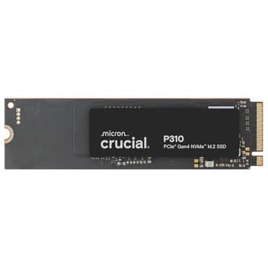 Crucial P310 4TB SSD, PCIe Gen4 NVMe M.2 2280, Up to 7,100MB/s, for Laptop, Desktop (PC), & Handheld Gaming Consoles, Includes Acronis Data Recovery Software, Solid State Drive - CT4000P310SSD801