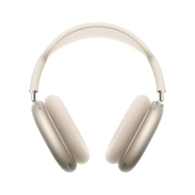 Apple AirPods Max 2 Wireless Over-Ear Headphones, Active Noise Cancellation, Adaptive Audio, Personalized Spatial Audio, Live Translation, Bluetooth Headphones for iPhone – Starlight