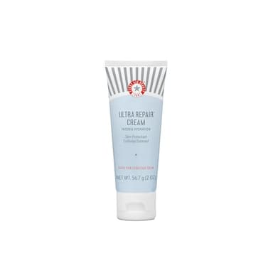 First Aid Beauty - Ultra Repair Cream, Intense Hydration Whipped Colloidal Oatmeal, Clinically Proven to Strengthen Skin Barrier in 7 Days & Helps Relieve Eczema, Luxury Face & Body Moisturizer, 2 oz