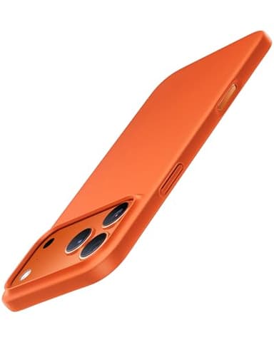 TORRAS for iPhone 17 Pro Case, Slim Fit, Ultra Thin Lightweight Minimal Design, Secure Grip & Silky Touch, Anti-Scratch Hard PC Cover for iPhone 17 Pro Phone Case 6.3in, OriginFit, Cosmic Orange