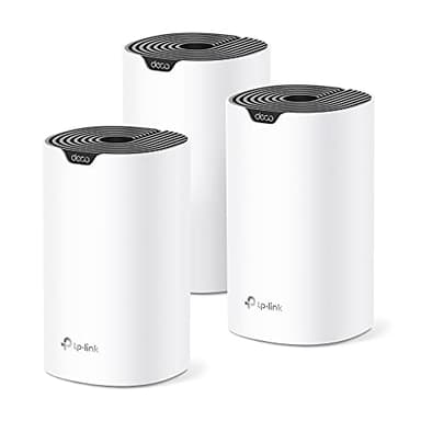 TP-Link Deco S4 Mesh AC1900 WiFi System - Up to 5,500 Sq.ft. Coverage, Replaces WiFi Router and Extender, Gigabit Ports, Works with Alexa, Deco S4(3-Pack)