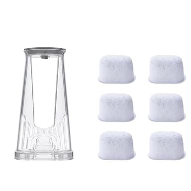 Water Filter Short Handle Starter Kit for Keurig 2.0 K-DUO Essentials, K Compact, K Duo Brewer, Filter Holder Water Reservoir Handle with 6 Filters.