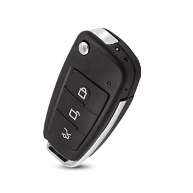 Security Camera Hidden Camera 1080P Car Key Spy Cam Portable DVR Hidden Cam with Night Vision/Motion Detection,Mini Video Recorder Pocket Security Cameras for Indoor/Outdoor No Needed WiFi No Audio