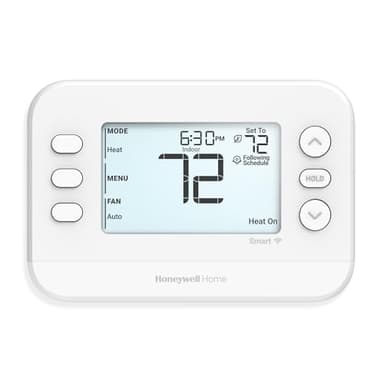 NEW! Honeywell Home Smart Thermostat, Conventional/Heat Pump Compatibility, WiFi Thermostat for Home, X2S, White