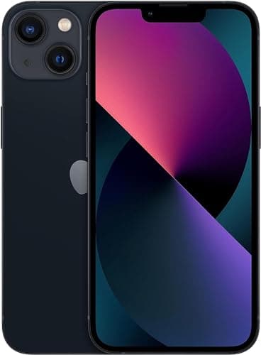 Apple iPhone 13, 128GB, Midnight - Unlocked (Renewed)