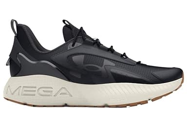 Under Armour Men's UA HOVR Mega 2 MVMNT Sportstyle Shoes Athletic Sneakers (Black/White Quartz/003, US Footwear Size System, Adult, Men, Numeric, Medium, 9.5)