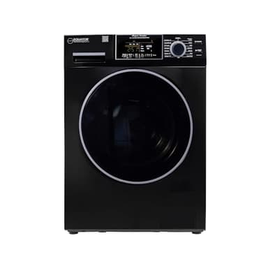 Equator All-in-One Washer Dryer VENTED-DRY 30% FASTER than Condense 15lb 110V in Black