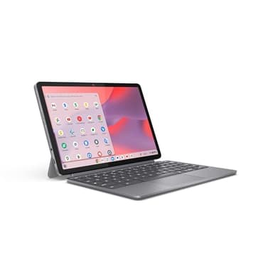 Lenovo Chromebook Duet - 2025 - Convertible Laptop - ChromeOS - 10.95" WUXGA IPS Touch Display - 4GB Memory - 64GB Storage - MediaTek Kompanio 838 - Luna Grey