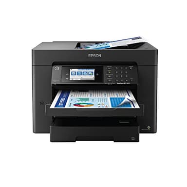 Epson Workforce Pro WF-7840 Wireless All-in-One Wide-Format Printer with Auto 2-Sided Print up to 13" x 19", 50-Page ADF, 500-sheet Paper Capacity. Full 1-Year Limited Warranty (Renewed)