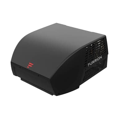 Furrion Chill Cube 18k BTU Variable Speed RV Rooftop Air Conditioner, Black, Ducted, R32 Refrigerant, Quiet High-Efficiency AC with Turbo Cool Mode, Lightweight, AC Unit Only - FACR18VSSA-BL-AM