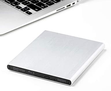 archgon Premium Aluminum External USB 3.0 UHD 4K Blu-Ray Writer Super Drive for PC and Mac