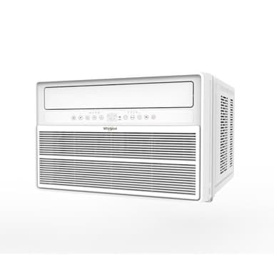 Whirlpool 24,000 BTU Window Mounted Inverter Air Conditioner with Quiet, 230V, AC for Large Rooms up to 1500 Square Feet with Remote, Window AC Unit for Apartment, Living Room, Bedroom