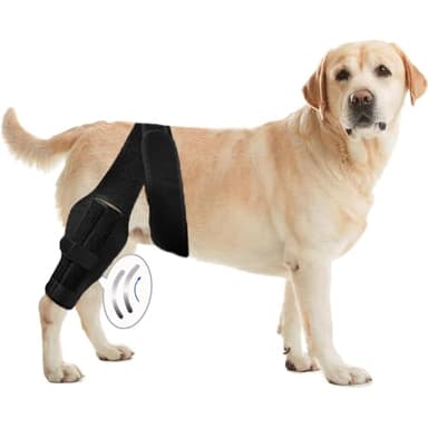 Tinzum L Dog Leg Braces for Back Leg for Support with Cruciate Ligament Injury-Better Recovery with Dog Knee Brace for Torn Acl Hind Leg-Adjustable Hip Dysplasia Dog Acl Brace Hind Leg Rear