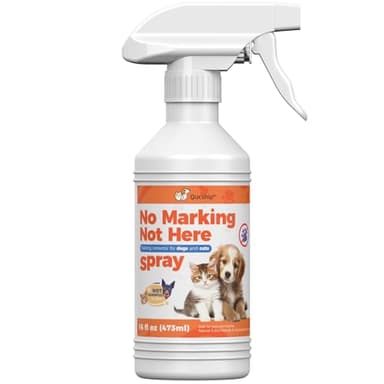 16oz No Pee Spray for Dogs Inside, Stop Dog Urinating in House with No More Peeing, Indoor Dog No Marking Spray for Furniture & Carpet, Best Don't Pee Here Dogs Right
