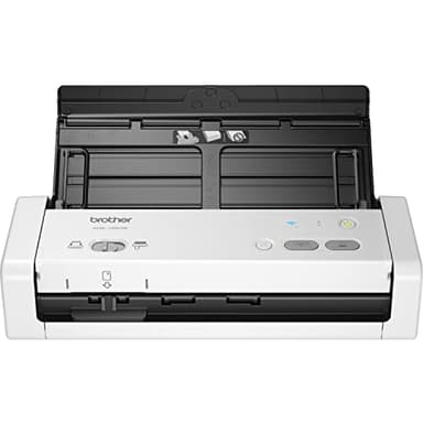 Brother Wireless Portable Compact Desktop Scanner, ADS-1250W, Easy-to-Use, Fast Scan Speeds, Ideal for Home, Home Office or On-The-Go Professionals