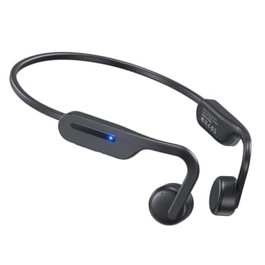 Qyzue Bone Conduction Headphones, Open Ear Headphones, Superior Sound Wireless Bluetooth Running Headphones 10H Playtime, Comfortable Fit Waterproof for Music, Workouts, Travel
