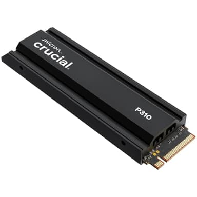 Crucial P310 2280 4TB PCIe Gen4 NVMe Gaming PS5 SSD with Heatsink, Up to 7,100MB/s, PlayStation5, Laptop & Desktop (PC) Compatible, Solid State Drive – CT4000P310SSD5-01