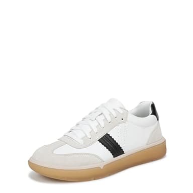 Vionic Women's City Walk Sneaker White/Black Leather 7 M